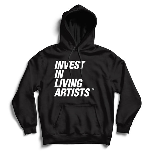 invest in living artists hoodie