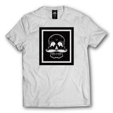 Invest In Living Artists™ Short-Sleeve Unisex "Skull In A Box" T-Shirt