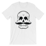 Invest In Living Artists™ Short-Sleeve Unisex Black Skull T-Shirt