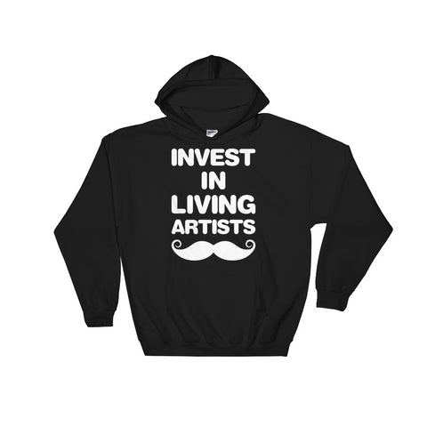 Invest In Living Artists™ Unisex Hooded Sweatshirt