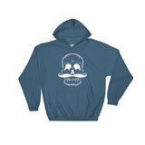 Invest In Living Artists™ Skull on Unisex Hooded Sweatshirt