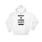 Invest In Living Artists™ Unisex Hooded Sweatshirt