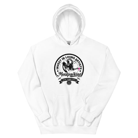 Invest In Living Artists™ "MeatPacking" Hoodie